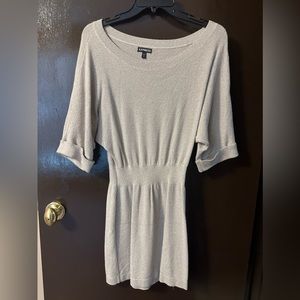 Gold sparkly mini dress or tunic shirt